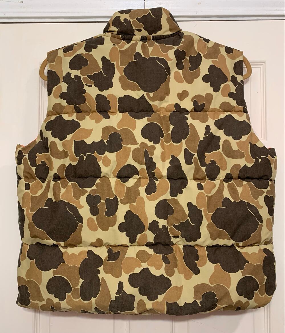 Vintage Sundance Products Reversible Camo XL Vest. 3995